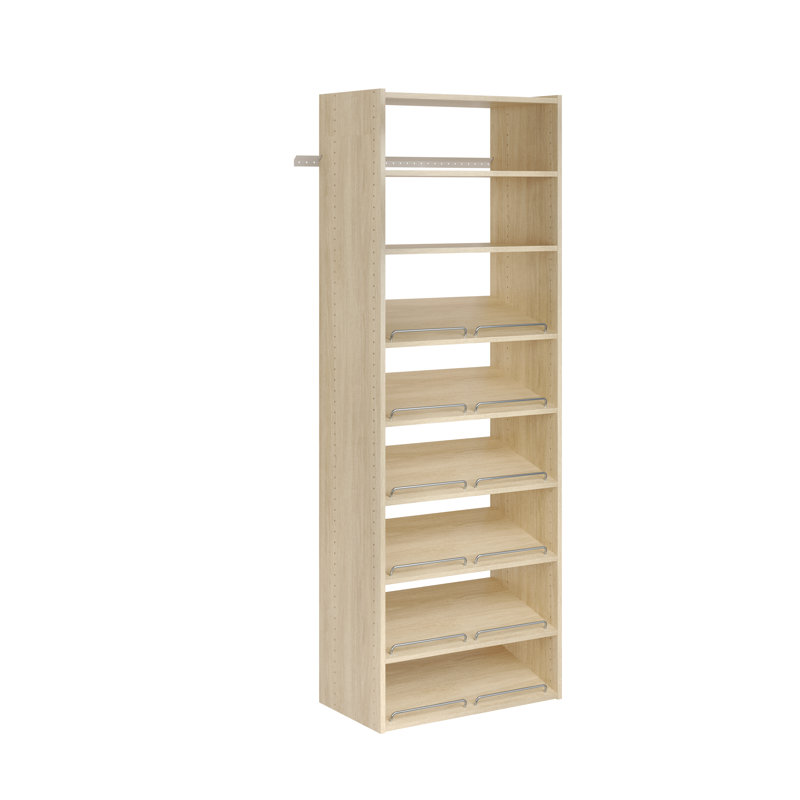 Ensemble de démarrage pour système de placard l 25 po Kacey, Blond miel