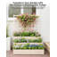 Wood Raised Garden Bed