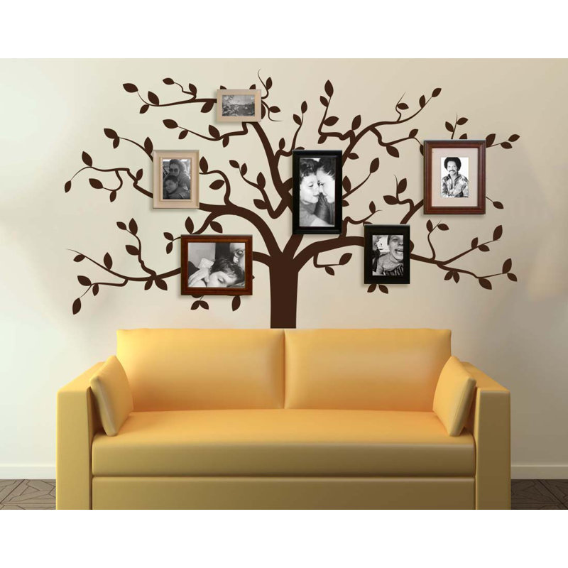 Décalcomanie murale chambre d’arbre family, Schéma A