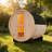 4 Person Outdoor Barrel Sauna, White Pine Wood Sauna With Tempered Glass Door For Backyard Patio