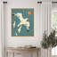 «Seagull Block Print II» par Jacob Green, reproduction d'art sur toile encadrée-112655054