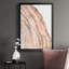 Rose Quartz I, toile encadrée de qualité supérieure - prête à être accrochée-2027485544-2027485545