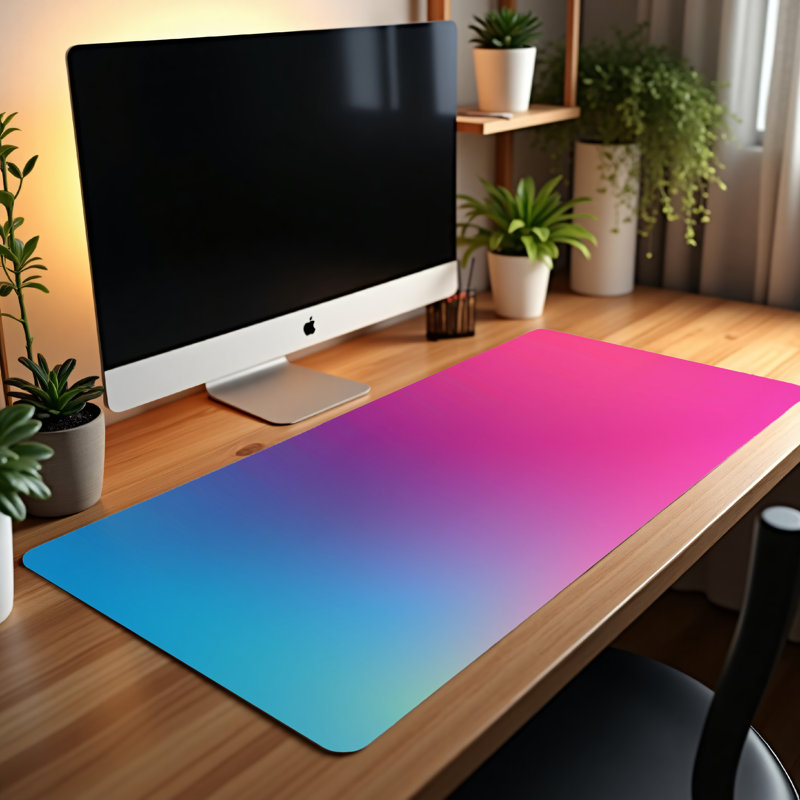 Polyester Desk Pad, 23.6x13.8
