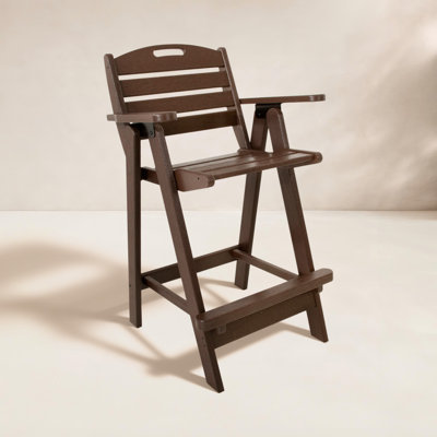 POLYWOOD® Nautical Patio Bar Stool