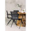 Evander 6 - Person Acacia Patio Dining Set with Round Table-1263439016