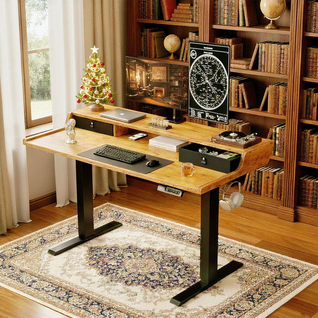 Ergonomic Electric Standing Desk With 
