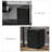 15.4'' Wide 3 -Drawer Mobile Steel File Cabinet-1696658243