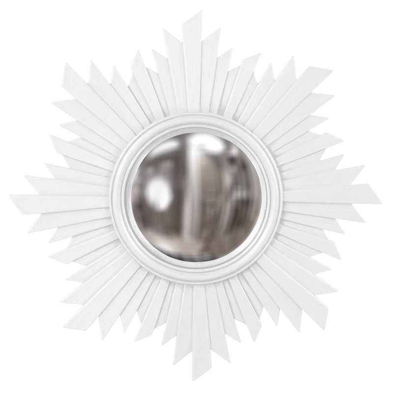 Orman Concave Wall Mirror, White
