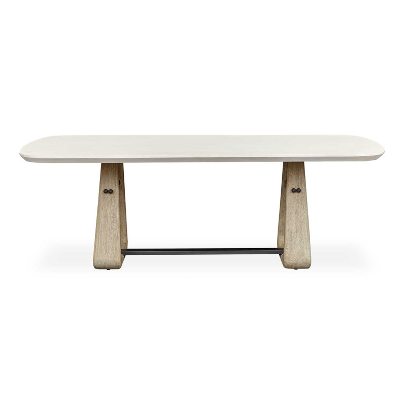  Circa Concrete Outdoor Dining Table