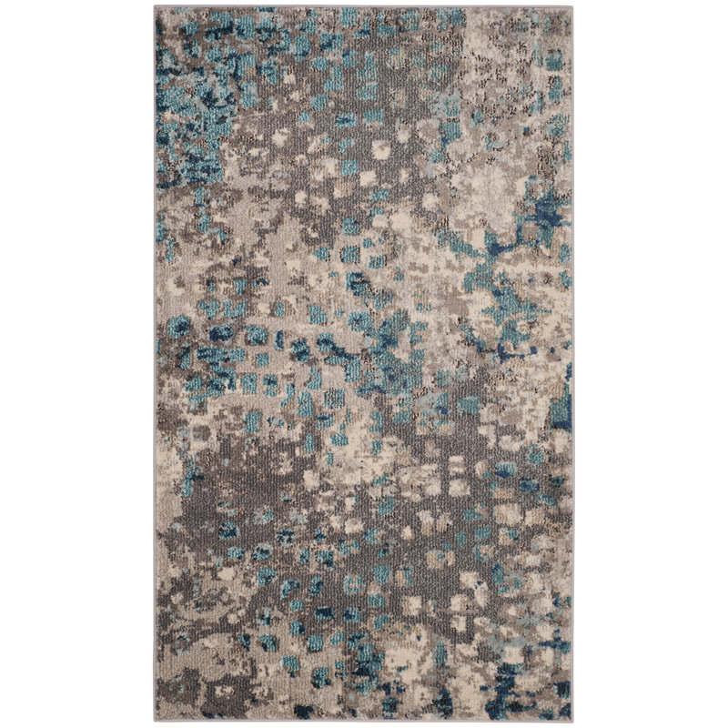 Medellin Abstract Area Rug, Rectangle 91 x 152 cm