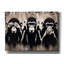 "Epic Graffiti" Three Wize Monkeys "par Andreas Magnusson, art mural sur toile-106173569