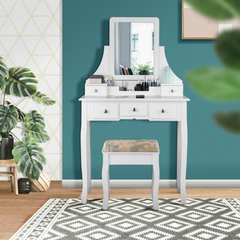 Kaylahni Vanity, White