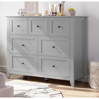 106.4 cm W Chest of 7 Drawers