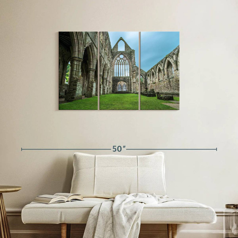 Église abbatiale Nicci Tintern, H 24 po x l 38 po
