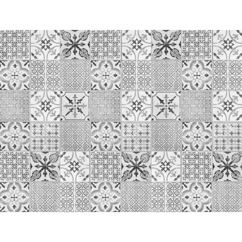 Sagrario Vinyl Machine Printed Area Rug, Rectangle 100 x 133cm