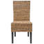 Chaise d’appoint en brun Willow