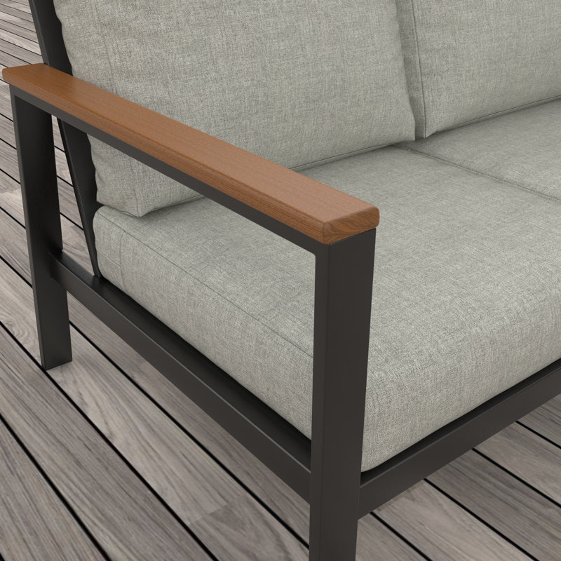 Ensemble de chaise berçante pivotante pour l'extérieur
