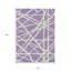 Tapis lavable géométrique intérieur / extérieur 10 pi x 14 pi HomeRoots