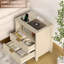 19.7'W Modern Nightstand With Charging Station-1196388377