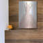 Art mural en métal luxueux «Dazzling Diva Light» par Marco Fabiano, 12 po x 16 po