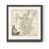 Cadre en papier gris