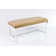 Faux Leather Upholstered Bench