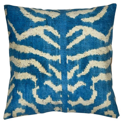 Ikat Square Accent Pillow