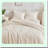 Ultra Fluffy Ivory White Rabbit Comforter Set - Luxury Plush Bedding with Rectangle Pattern - Soft Fuzzy 3 Piece Bed Set (1 Comforter + 2 Pillowcases) - Full Size