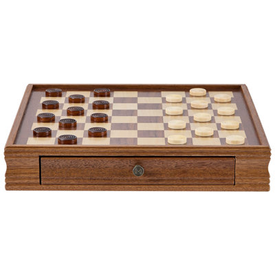 VEVOR 15'' L Solid Wood Chess Game Set