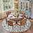 Geometric Floral Washable Non-Slip Area Rug-129040783-129040789