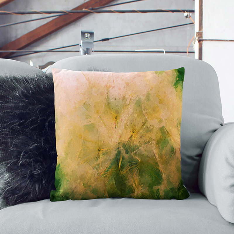 Square Throw Cushion, 40cm H x 40cm W x 15cm D
