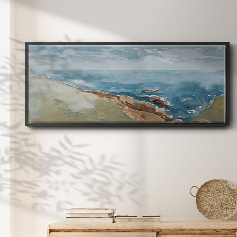 Falaises de Sonoma, toile encadrée, 20" H x 50" W