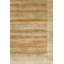 Gabbeh Wool Striped Area Rug in Beige