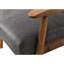 25.38'' Wide Wood Frame Armchair-799658882