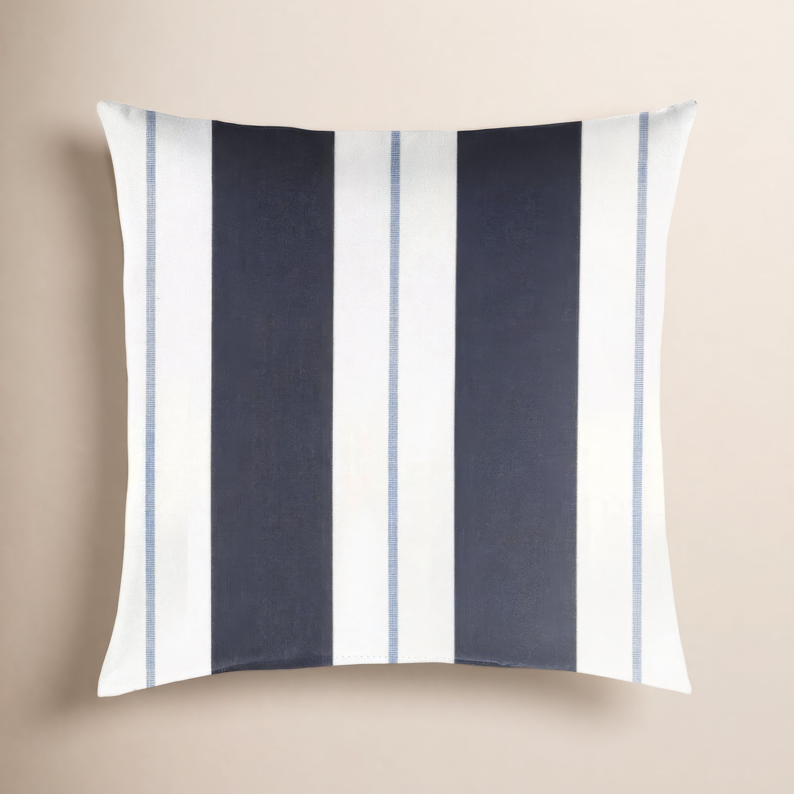 Gazelle Throw Pillow, Blue, 22" x 22"