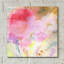 «Pink Whisper» par Sheila Golden, art mural en verre acrylique-925166870