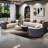 Premium Grey Office Reception Sofa Set
