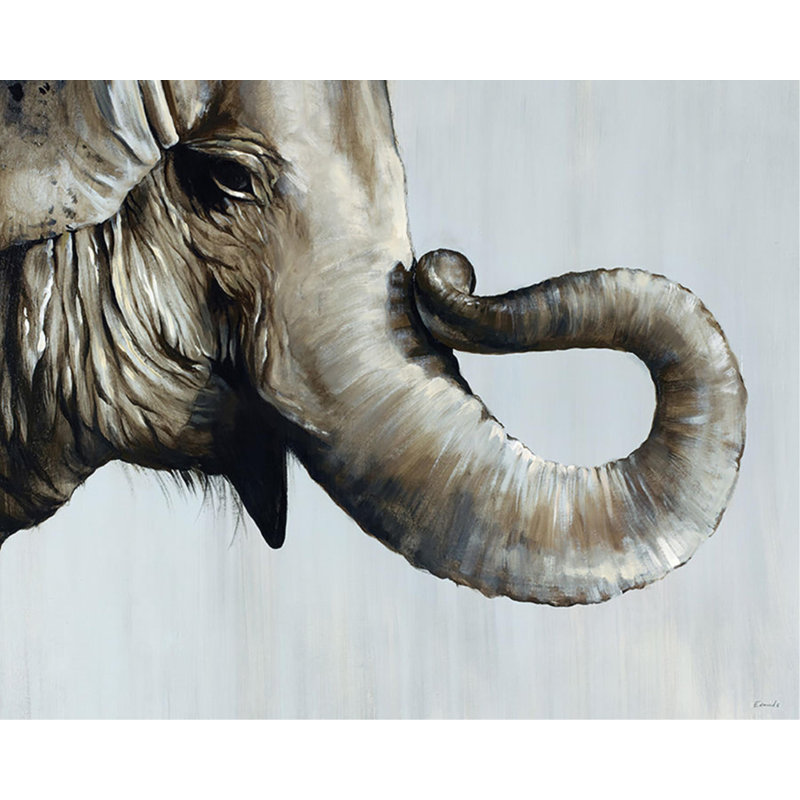 Trunk Space Print by Chelsea Art Studio, Image Brush Gel, 45" H x 36" W x 1.5'' D