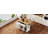 54Inch Large Kitchen Island With Rubber Wood Drop Leaf, Embossed Texture Rolling Kitchen Cart On 4 Wheels With 4 Doors And 3 Drawers, Kitchen Island With Storage For Kitchen, Dining Room-1923272051