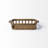 Set Of 2 Natural Finish Wood Nesting Trays