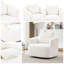 Canapé pivotant moderne 360 °, fauteuil d'appoint-118543346