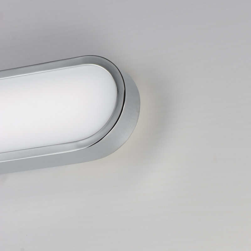 Dimmable LED Bath Bar, White/Polished Chrome