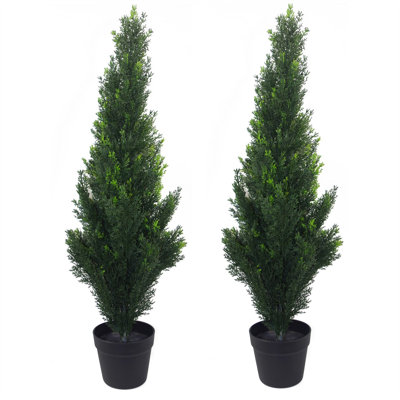 Faux Topiary in Pot Liner