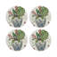 Monkey Large Jungle Pebble 16" Vinyl Placemat-50817590