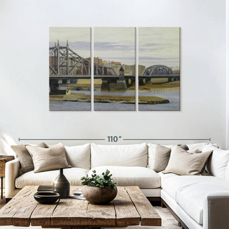 Tergel Macomb's Dam Bridge, 48'' H X 74'' W