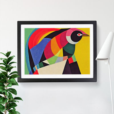 Artistic Abstract Bird - Single Picture Frame Print