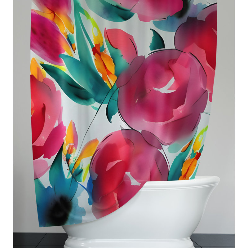 Rideau de douche Cyme, H 72 po x l 70 po