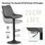 Heckscherville Height Adjustable Swivel Bar Stool-223592960