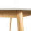 Ensemble de salle à manger 5 pièces, 1 table + 4 chaises, structure en bois d'hévéa, chaises ergonomiques et table en faux bois-877537865-877537867