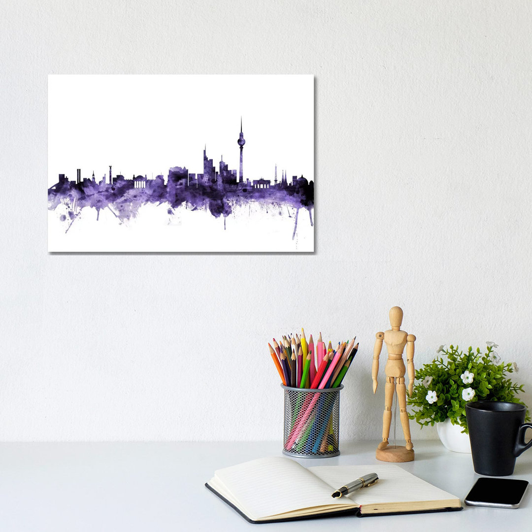 Berlin, Germany Skyline by Michael Tompsett - Wrapped Canvas Gallery-Wrapped Canvas Giclée